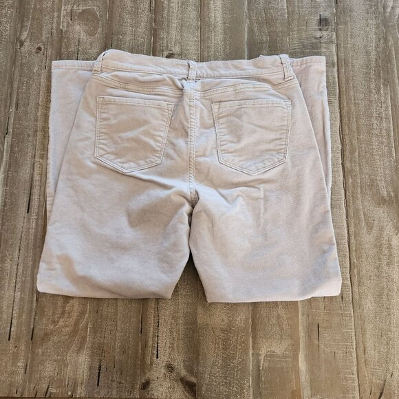 Banana Republic Skinny Womens Corduroy Pants Womens 28/6P Gray - Picture 8 of 8
